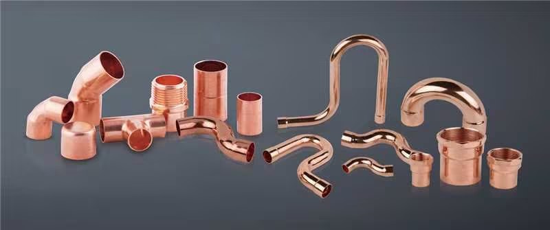 a full range of copper fittings