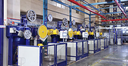 High Speed Vertical Drawing And Enameling Machine