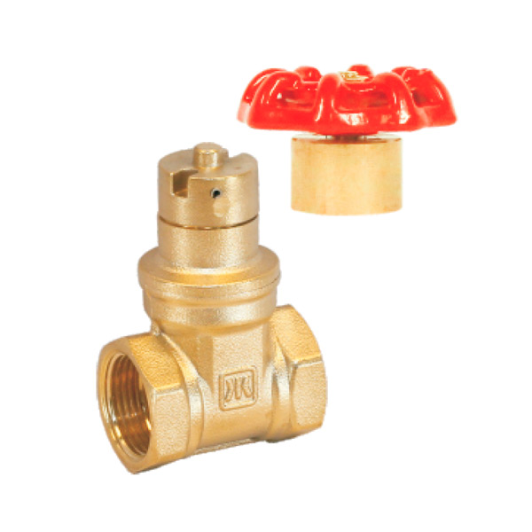 Brass Magnetic Lockable Gate Valve JKL-9119