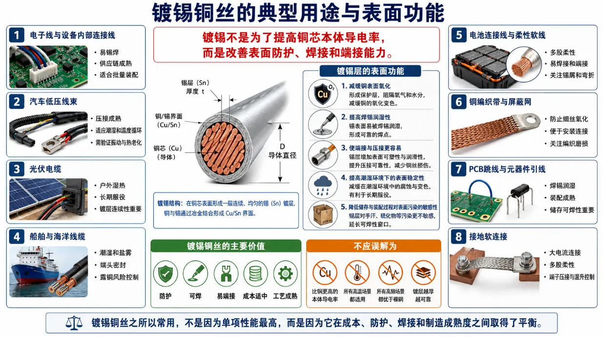 Tinned Copper Wire: Why Is It So Widely Used—and Why Does It Sometimes Become Difficult to Solder?